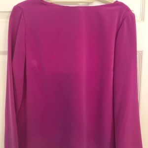 Fuschia Ralph Lauren Blouse